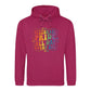 Celebrate Pride All Day Retro Pride Month Unisex Hoodie