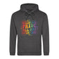 Celebrate Pride All Day Retro Pride Month Unisex Hoodie