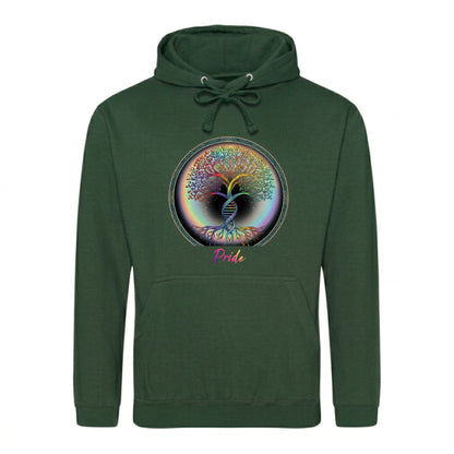 Celtic Tree Of Life DNA Helix Pride Month Unisex Hoodie