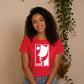 Abstract Line Art Face Silhouette Graphic Unisex T-Shirt