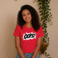 Classic Pop Art Comic Splash Oops Slogan Unisex T-Shirt