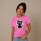 Crazy Scruffy Cat I'm Fine Slogan Graphic Unisex T-Shirt