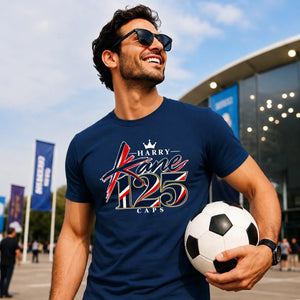Harry Kane 125 caps football match graphic Unisex T-Shirt