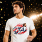 Harry Kane 125 caps football portrait graphic Unisex T-Shirt