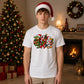 Quirky swamp wildlife festive Christmas Unisex T-Shirt