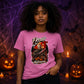 Scary hockey mask killer graphic Halloween Unisex t-shirt