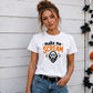 Scary movie mask quote graphic Halloween Unisex t-shirt