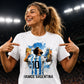 Vamos Argentina Lionel Messi Celebration Unisex T-Shirt