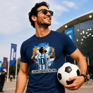 Vamos Argentina Lionel Messi Celebration Unisex T-Shirt