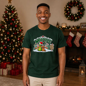 Whoville festive puppy graphic Christmas Unisex T-Shirt