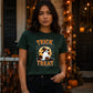 Witch hat ghost lollipop graphic Halloween Unisex t-shirt