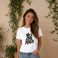 Witty Sarcastic No One Asked Slogan Print Unisex T-Shirt