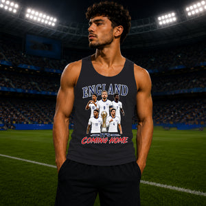 England Supporters Squad Graphic Its Coming Home Men Tank Top