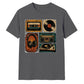 Retro Unisex T-Shirt Vintage Music Graphic Tee