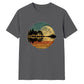Retro Unisex T-Shirt Nature Moon Graphic Tee