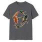 Koi Fish Yin Yang Retro Unisex T-Shirt