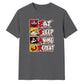 Eat Sleep Anime Repeat Unisex T Shirt