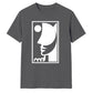 Abstract Line Art Face Silhouette Graphic Unisex T-Shirt