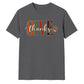 Give thanks block text script Thanksgiving Unisex T-Shirt