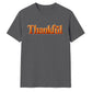 Glossy 3D block text thankful Thanksgiving Unisex T-Shirt