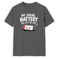 Introverted social battery dead Funny Memes Unisex T-Shirt