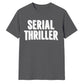 Retro 3D Block Text Serial Thriller Graphic Unisex T-Shirt
