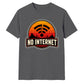 Retro Desert Sunset No Internet Graphic Unisex T-Shirt