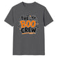 The boo crew ghost text graphic Halloween Unisex t-shirt