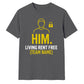 Personalise Rent Free Football Tournament Unisex T-Shirt