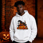 Charming black cat with pumpkin Halloween Unisex Hoodie