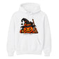 Charming black cat with pumpkin Halloween Unisex Hoodie
