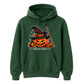 Charming black cat with pumpkin Halloween Unisex Hoodie