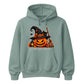 Charming black cat with pumpkin Halloween Unisex Hoodie