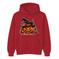 Charming black cat with pumpkin Halloween Unisex Hoodie