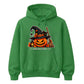 Charming black cat with pumpkin Halloween Unisex Hoodie