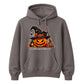 Charming black cat with pumpkin Halloween Unisex Hoodie
