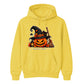 Charming black cat with pumpkin Halloween Unisex Hoodie