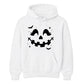 Charming carved pumpkin face bat Halloween Unisex Hoodie