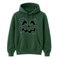Charming carved pumpkin face bat Halloween Unisex Hoodie