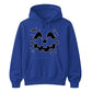 Charming carved pumpkin face bat Halloween Unisex Hoodie