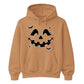Charming carved pumpkin face bat Halloween Unisex Hoodie