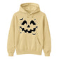 Charming carved pumpkin face bat Halloween Unisex Hoodie