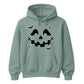 Charming carved pumpkin face bat Halloween Unisex Hoodie