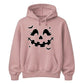 Charming carved pumpkin face bat Halloween Unisex Hoodie