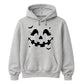 Charming carved pumpkin face bat Halloween Unisex Hoodie