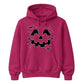 Charming carved pumpkin face bat Halloween Unisex Hoodie