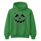 Charming carved pumpkin face bat Halloween Unisex Hoodie