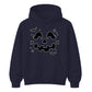 Charming carved pumpkin face bat Halloween Unisex Hoodie