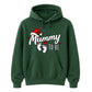 Charming expectant mum baby bump Christmas Unisex Hoodie