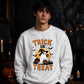 Charming ghost witch graphic Halloween Unisex Sweatshirt